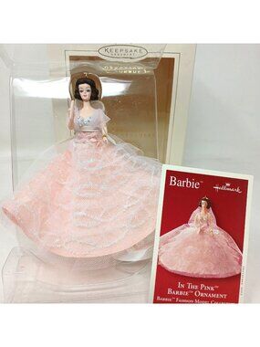 Hallmark Keepsake BARBIE IN THE PINK Fashion Model Collection 2003 Ornament #GS5